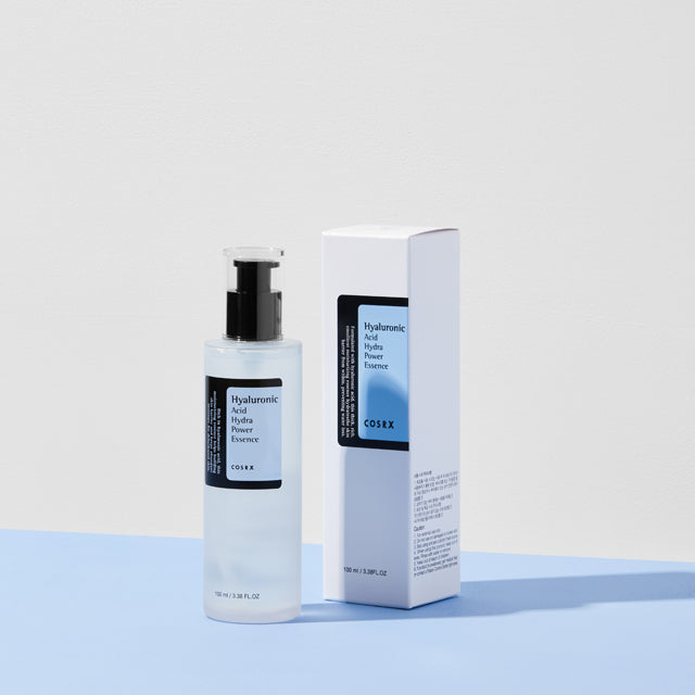 Parte trasera del envase de COSRX Hydra Power Essence 100 ml